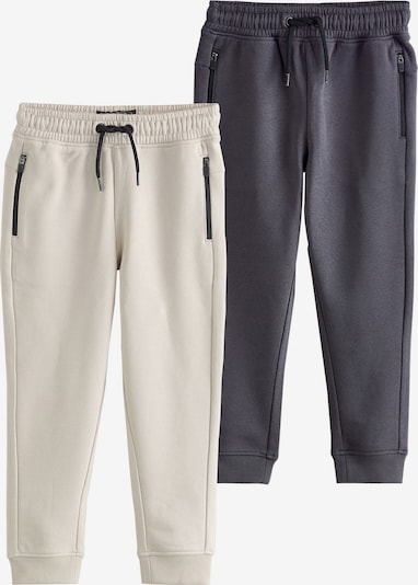 Kelnės iš Next, spalva – pilka / balta, Prekių apžvalga