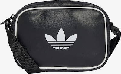 ADIDAS ORIGINALS Olkalaukku 'Adicolor Classic' värissä musta / valkoinen, Tuotenäkymä