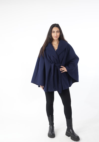 Elara Cape 'Bolero' in Navy, Item view