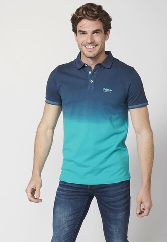 KOROSHI Shirt in Blauw: voorkant