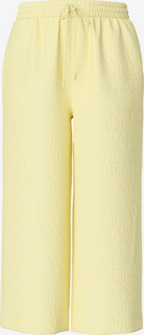 Pantalon 'PCSastina' PIECES en jaune : devant