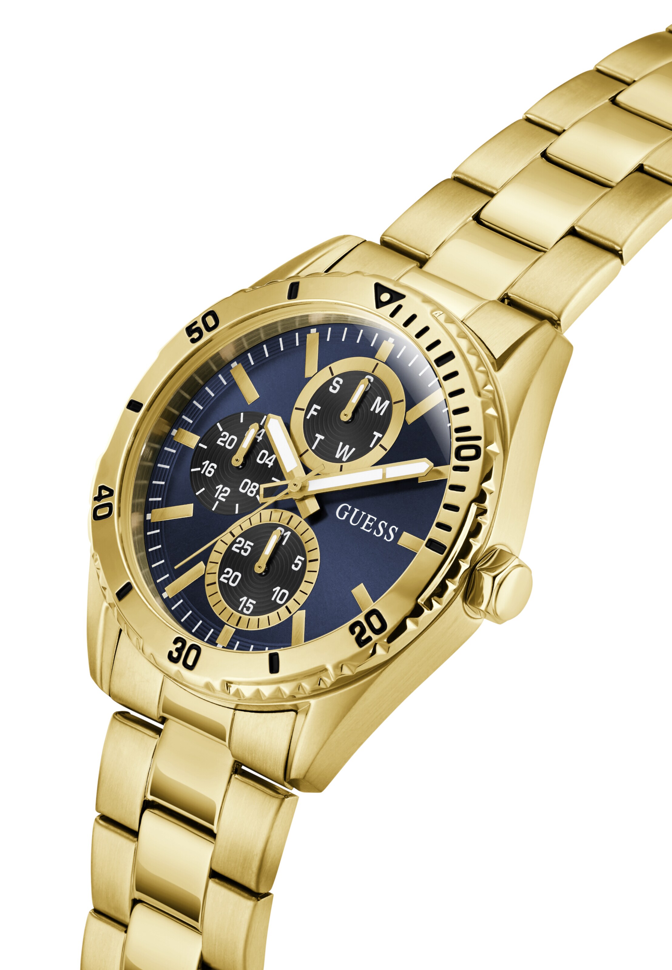 Orologio analogico 'VELOCITY' di GUESS in oro