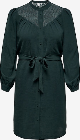 ONLY Carmakoma Shirt Dress in Green: front