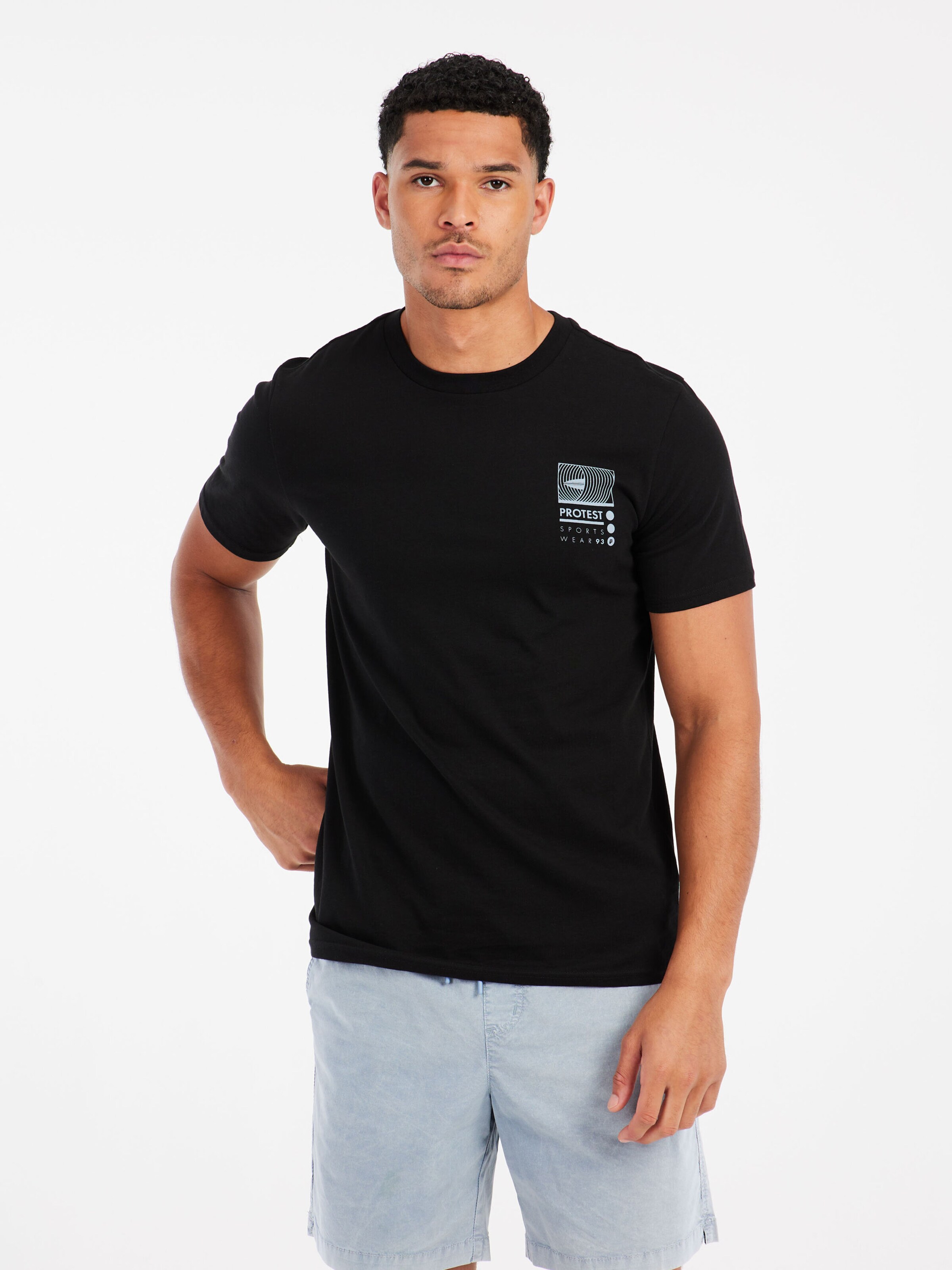 PROTEST Shirt 'PRTKeidi' in Black: front