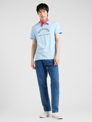 TOMMY HILFIGER Μπλουζάκι σε μπλε