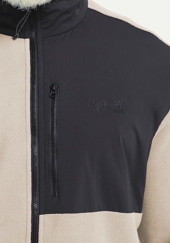 smėlio JACK WOLFSKIN Funkcinis flisinis džemperis