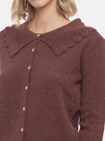 Camomilla Strickjacke 'Cory' in Braun