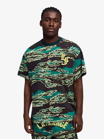 PUMA - Camisa em verde: frente