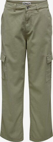 ONLY Cargo Pants in Green: front