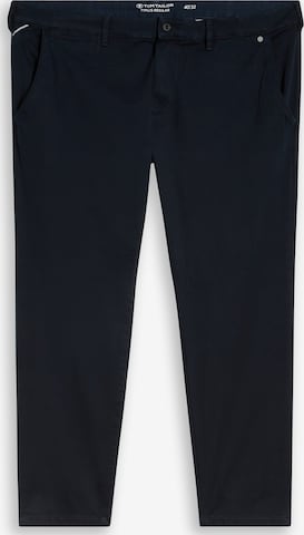 Regular Pantalon chino TOM TAILOR Men + en bleu : devant