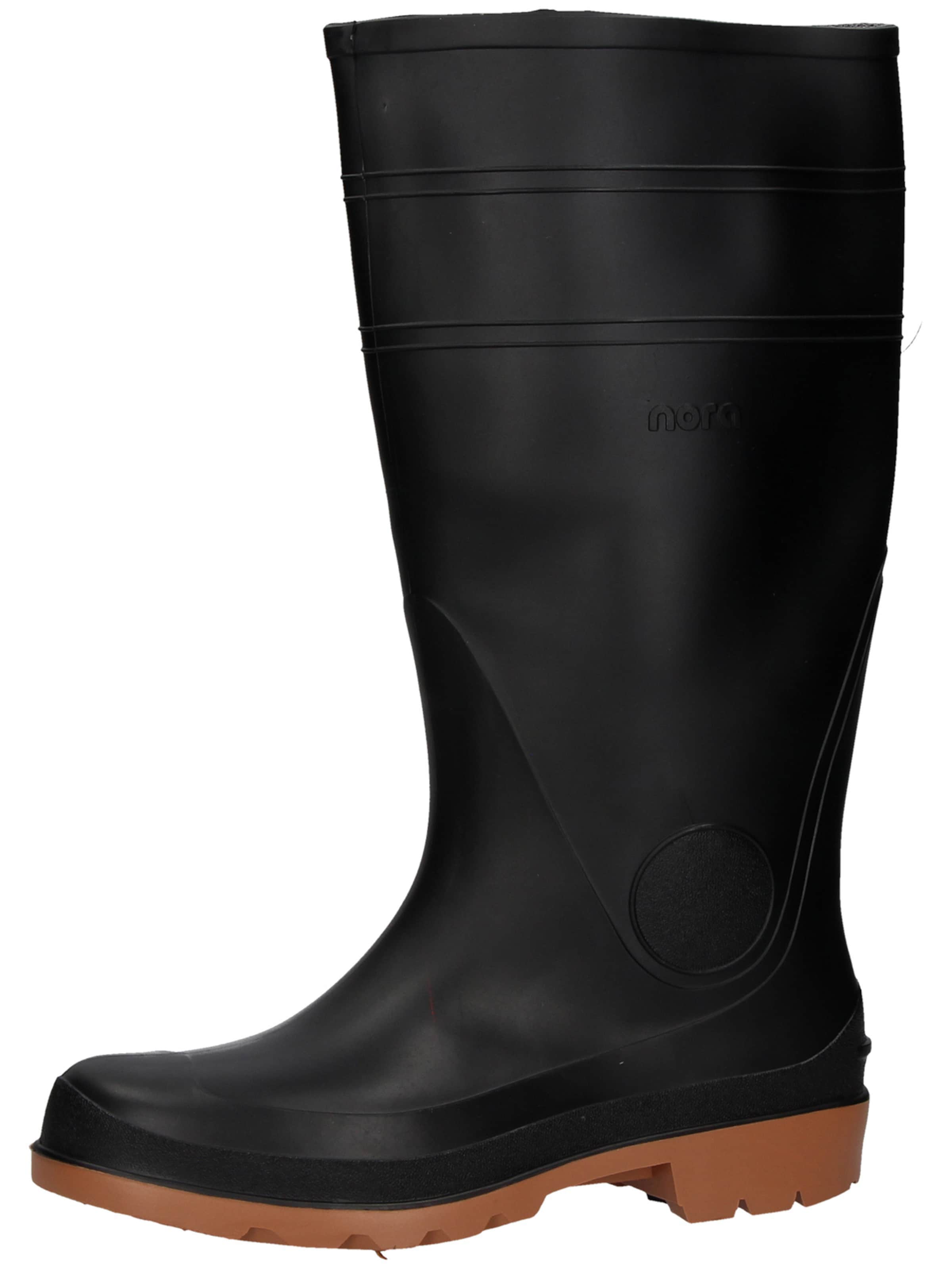 nora Rubber Boots 'Stiefel COMO' in Black: front