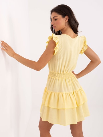 Madnezz House Kleid 'A2606.74' in Gelb