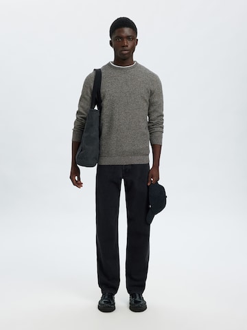 SELECTED Trui 'SLHROSS' in Zwart