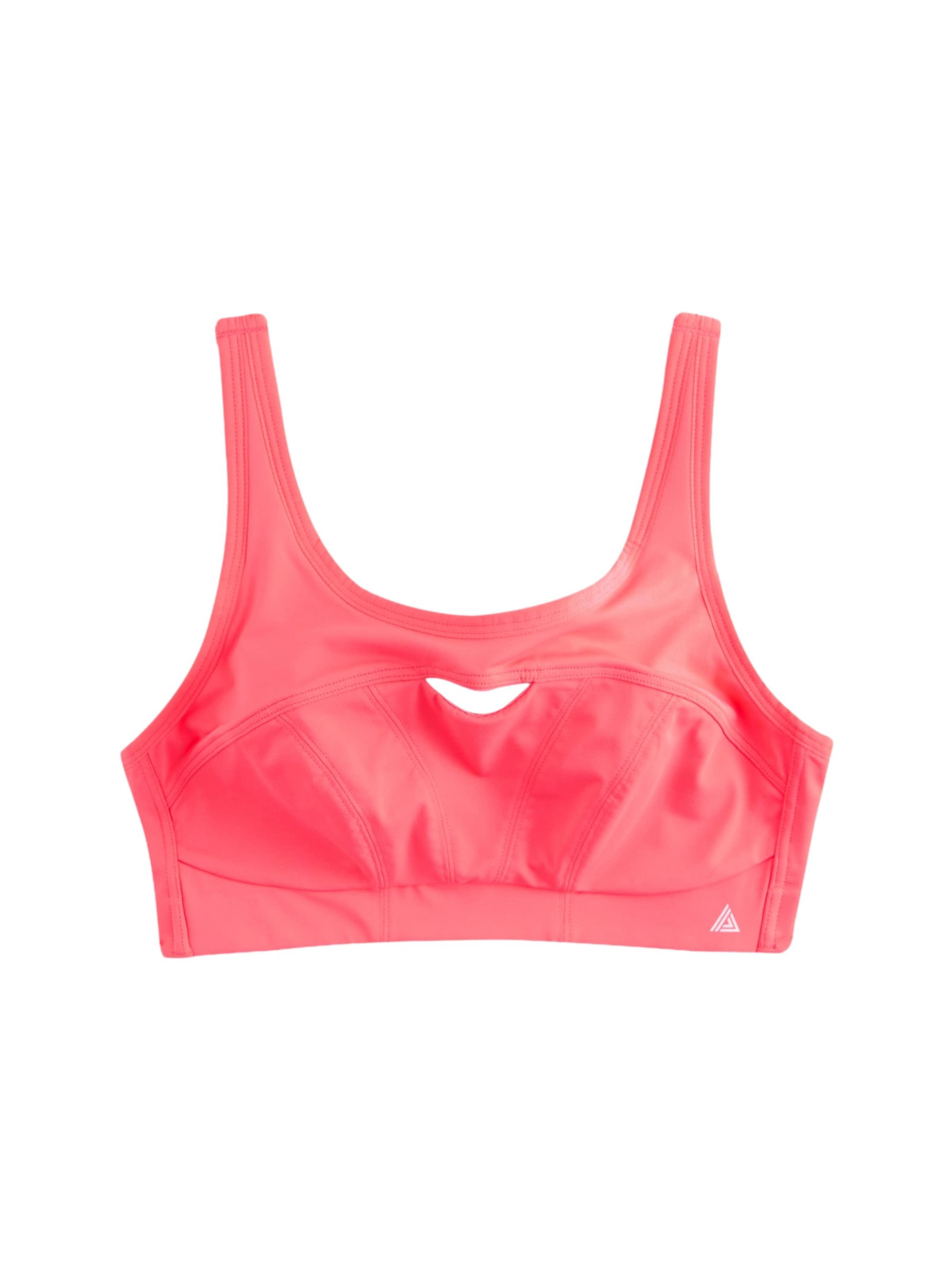 Next Bustier Športni nederček | oranžna barva: sprednja stran