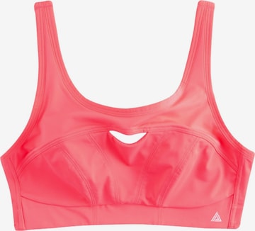 Next Bustier Urheilurintaliivit värissä oranssi: etupuoli