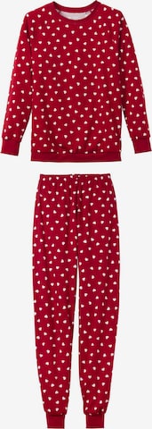 CALIDA Pyjama in Rot: predná strana