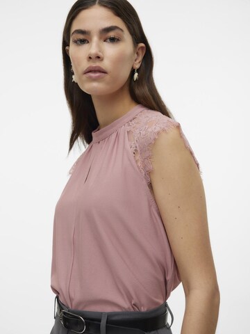 VERO MODA Bluse 'Milla' in Pink