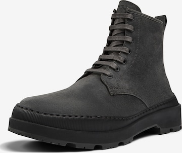 CAMPER Lace-Up Boots ' Brutus Trek ' in Grey: front