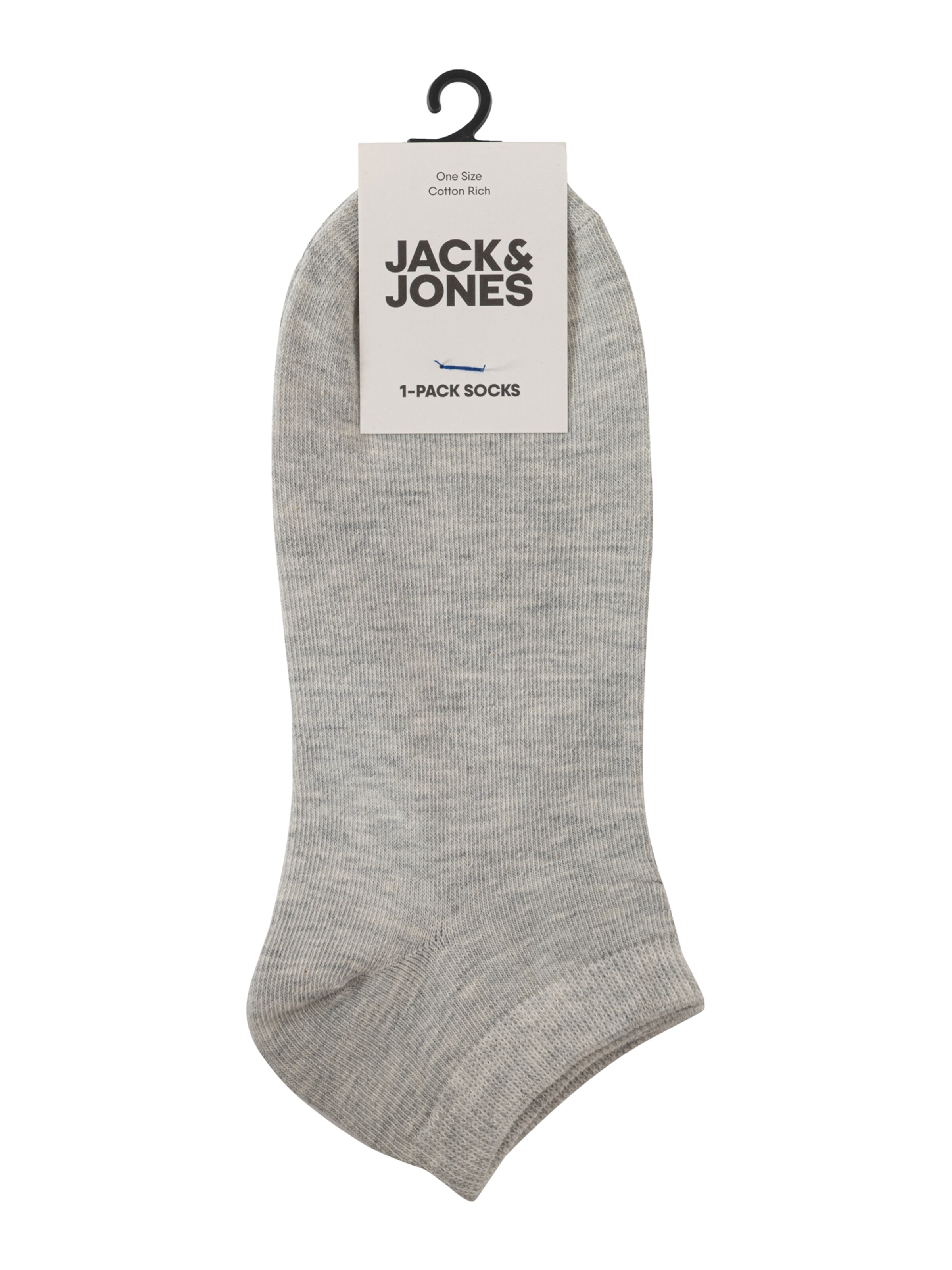 Chaussure basse 'JJDONGO' JACK & JONES en gris : devant
