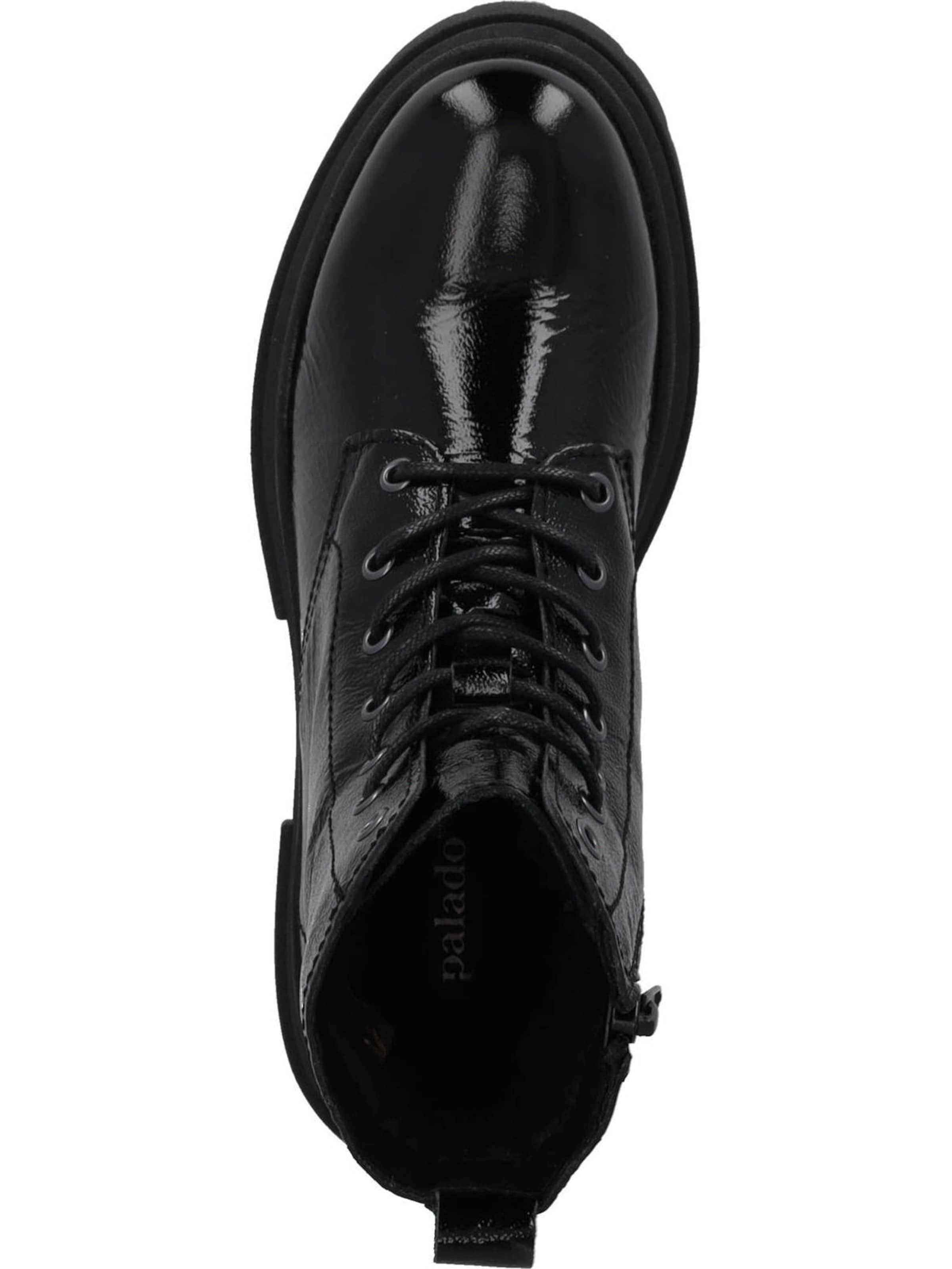 Palado Ботинки на шнуровке 'Biak' в Черный