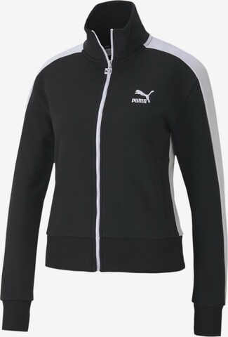 PUMA Trainingsjacke in Schwarz