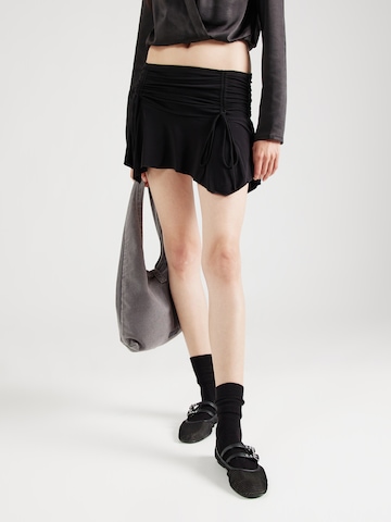 Gonna di WEEKDAY in nero: frontale