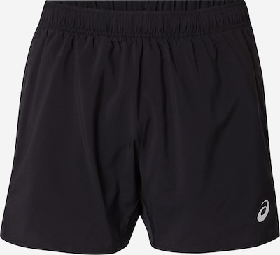 ASICS Sportske hlače u svijetlosiva / crna, Pregled proizvoda