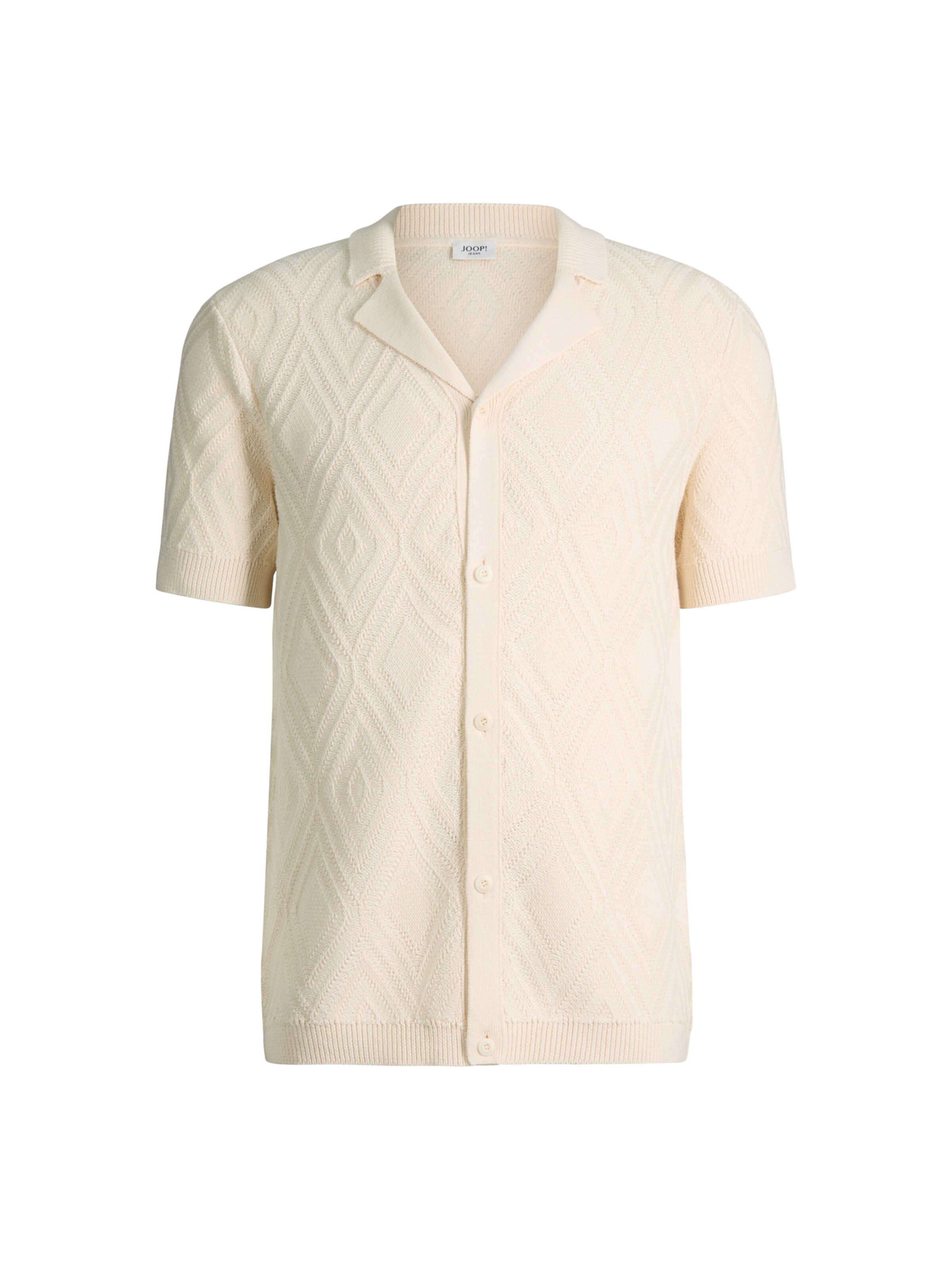 JOOP! Jeans Shirt 'Diamor' in Beige: voorkant