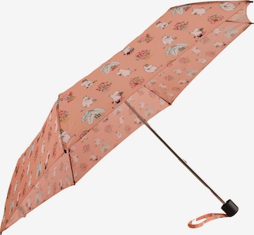 Umbrele de ploaie 'Moomins' de la Cath Kidston pe roz: față