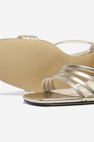 ONLY Strap Sandals 'AIKO-2' in Gold