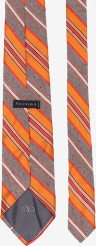 VALENTINO Seiden-Krawatte One Size in Orange