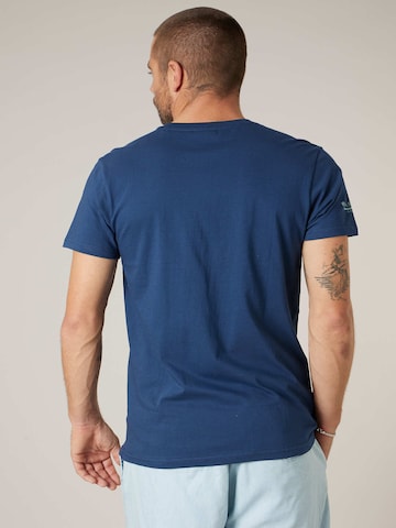T-Shirt ' JUNGLE ' Deeluxe en bleu