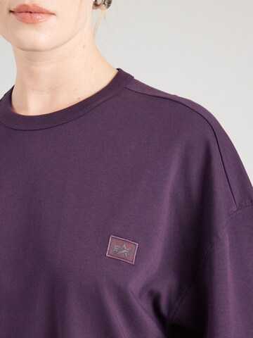 ALPHA INDUSTRIES Póló 'Essentials' - lila