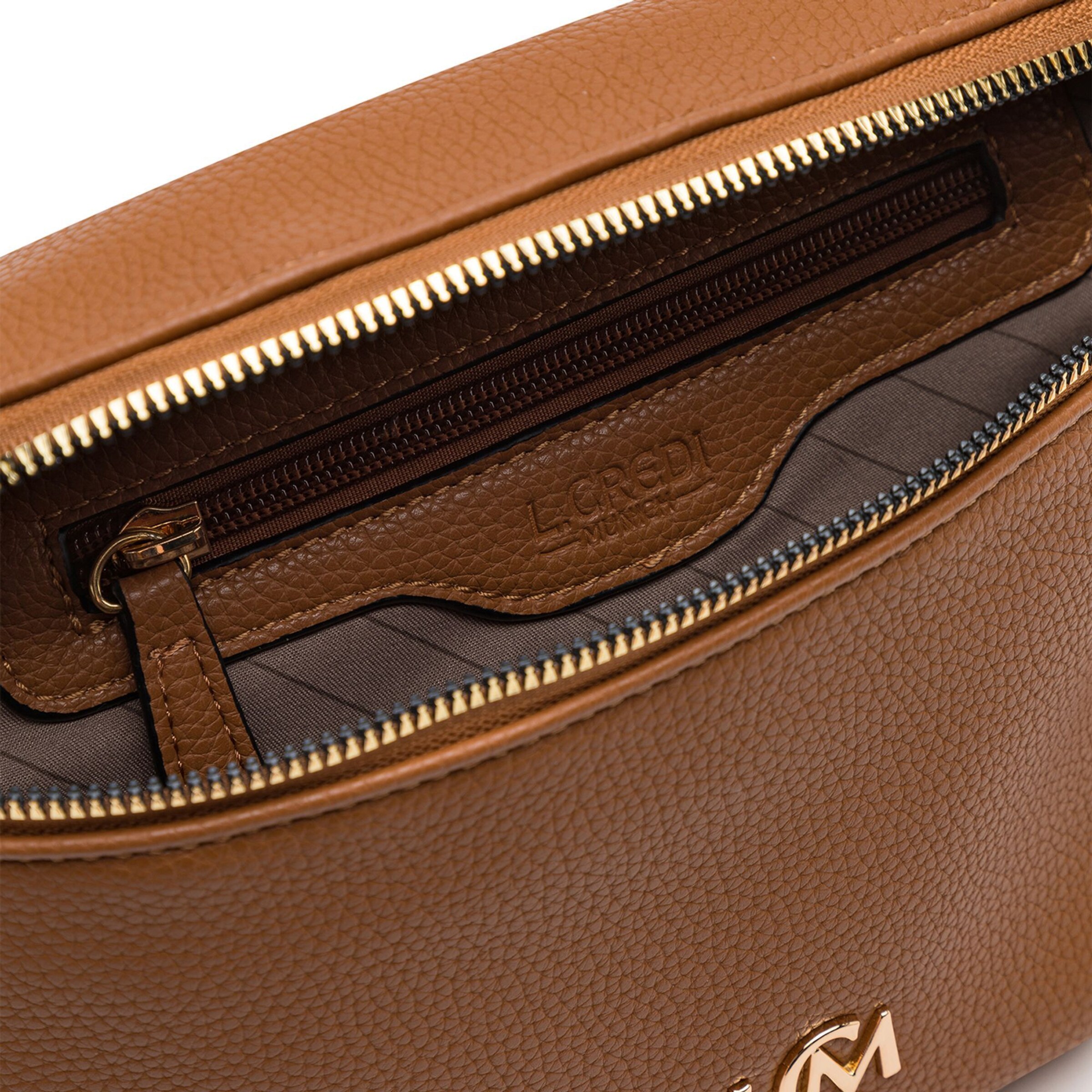 Borsa a tracolla 'Matilda' di L.CREDI in marrone