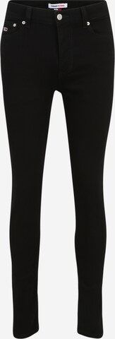 Tommy Jeans Skinny Jeans 'SIMON' in Schwarz: predná strana