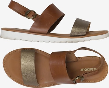 Barbour Sandalen 38 in Braun: Vorderseite