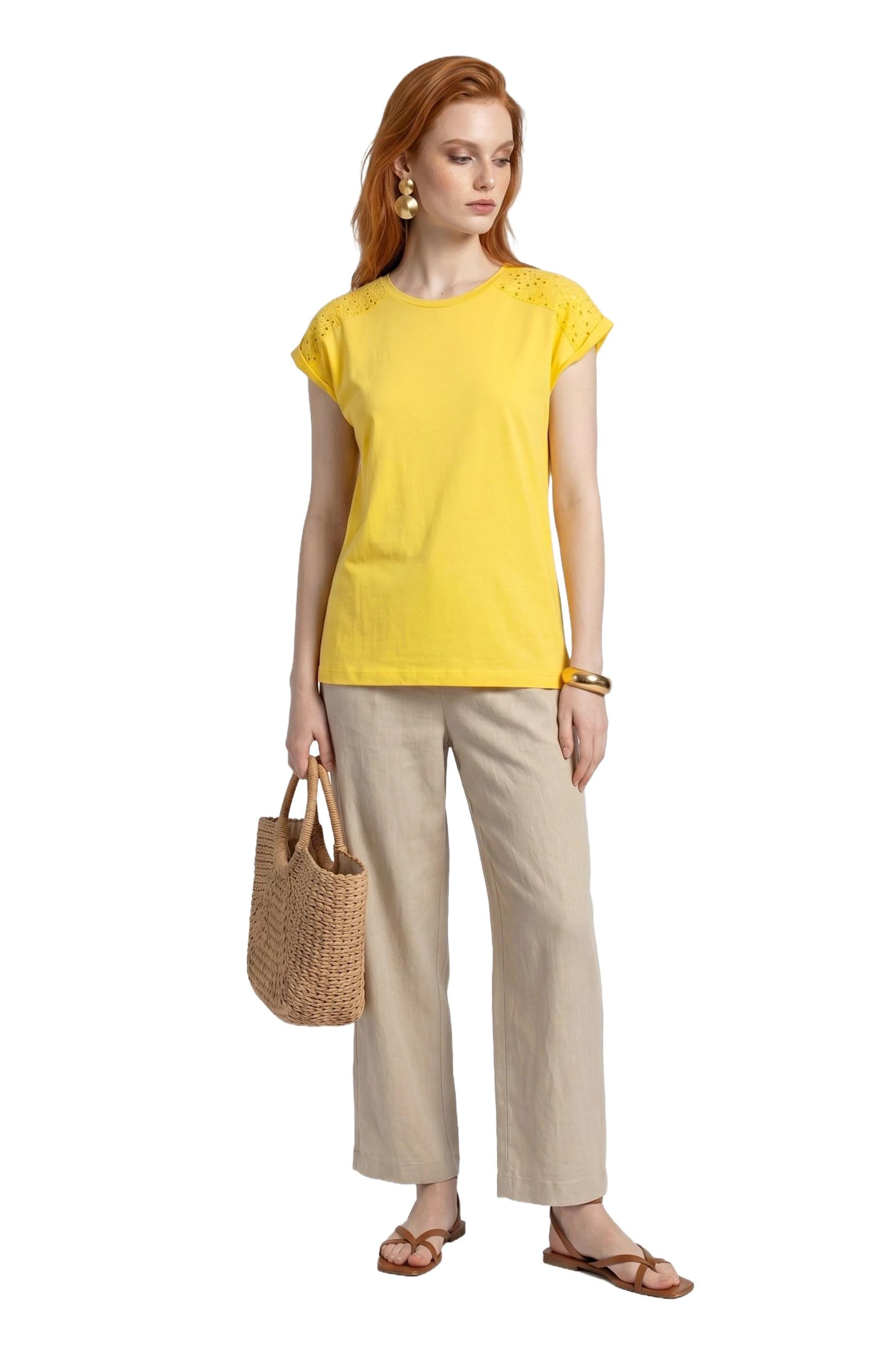 Alexa Dash Shirt in Yellow