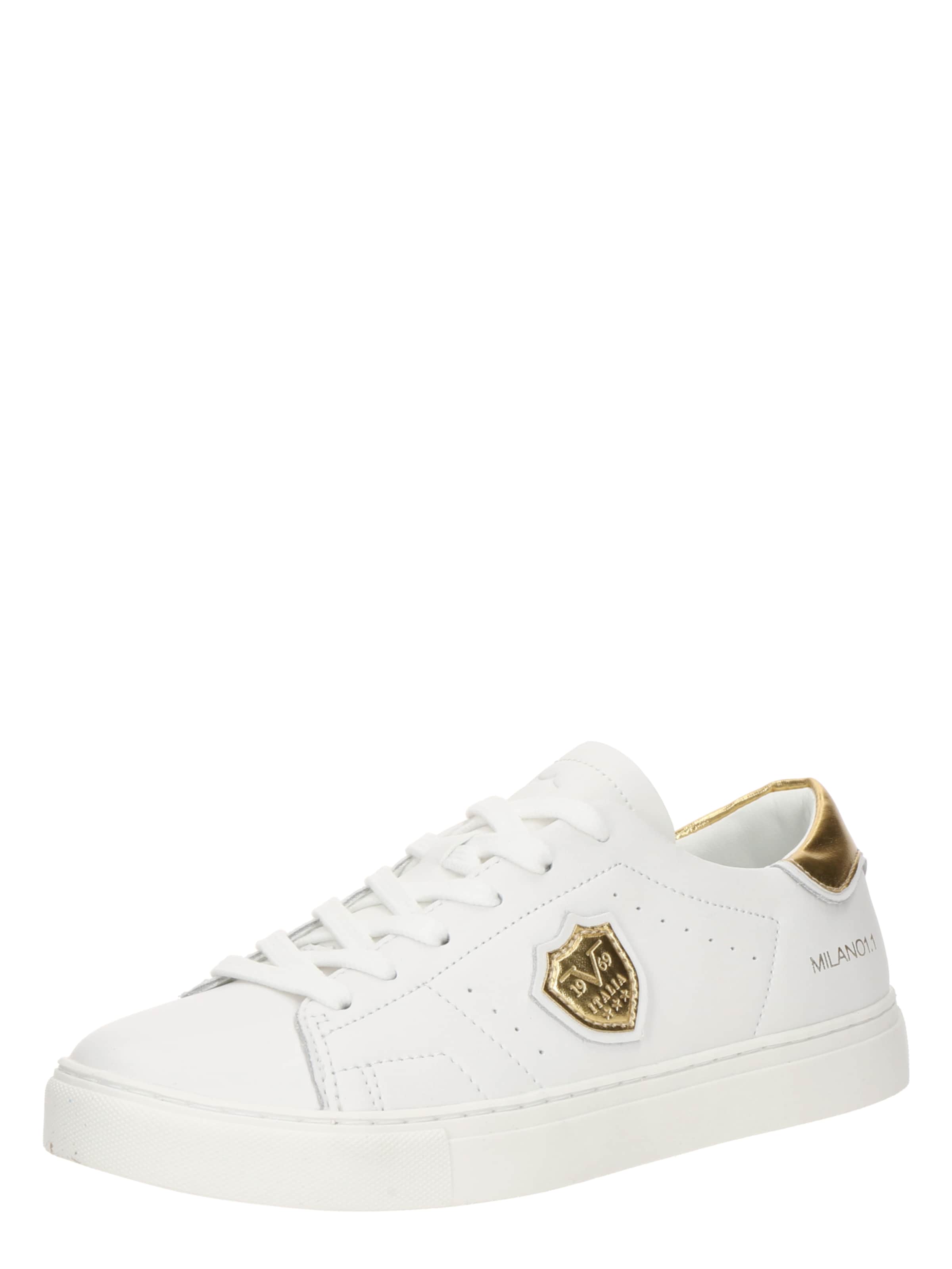 19V69 ITALIA Låg sneaker 'Nala' i vit: framsida