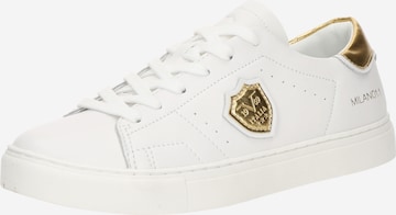 Baskets basses 'Nala' 19V69 ITALIA en blanc : devant