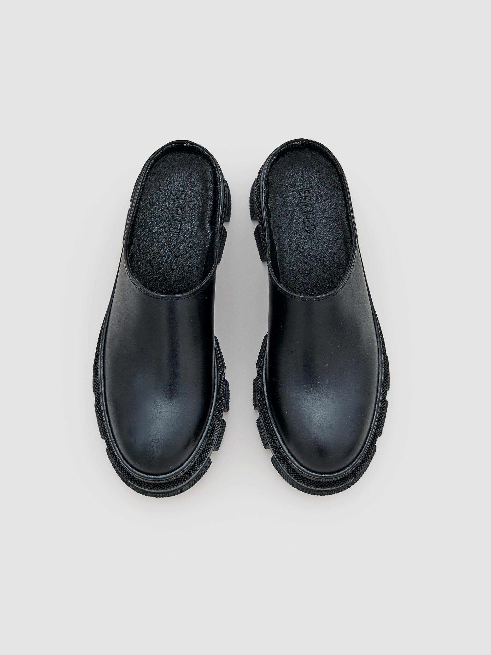 EDITED Producten Muiltjes 'Octavia' Zwart