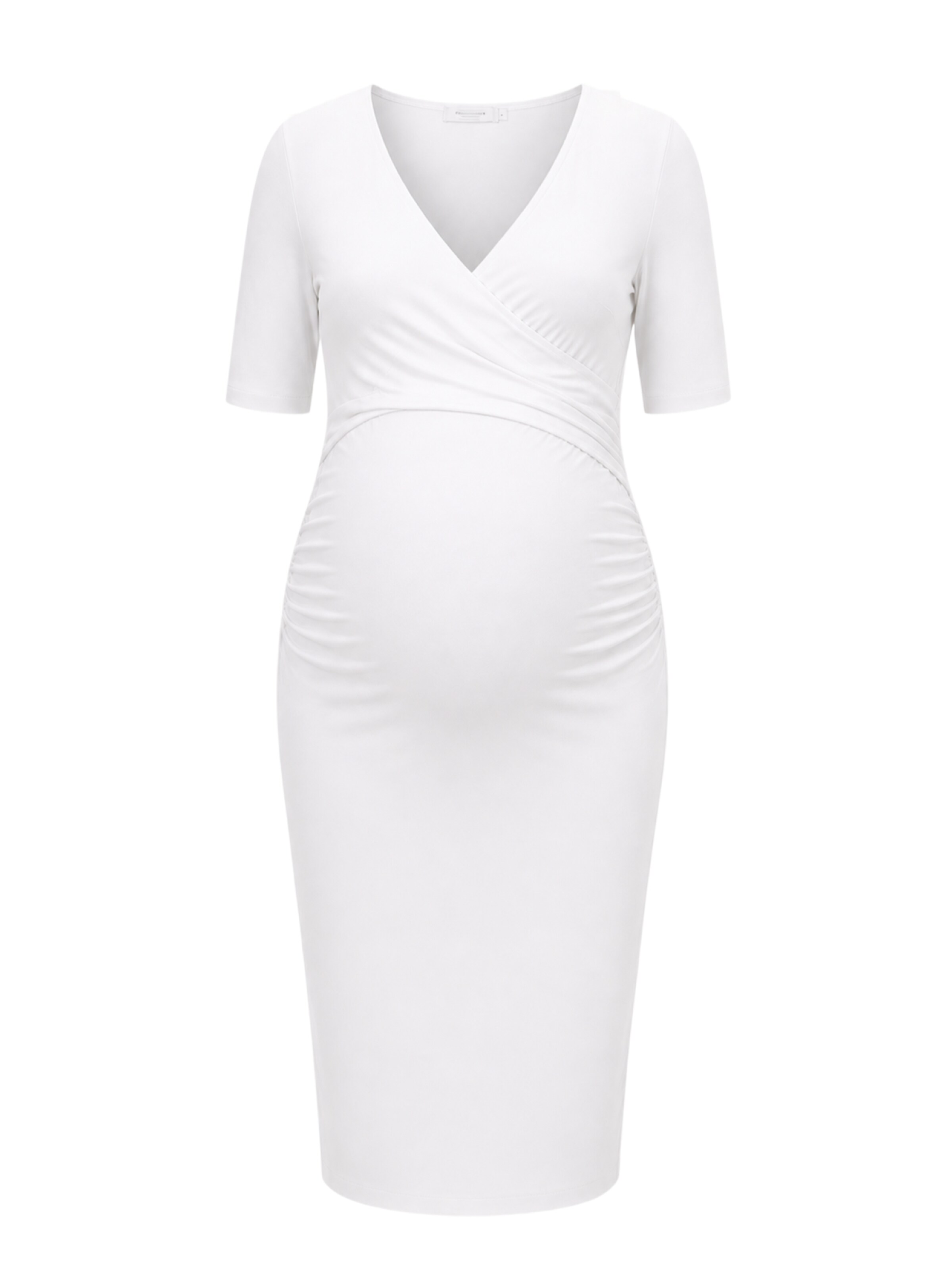LYN MAMA Kleid in Weiß: Vorderseite