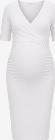 LYN MAMA Kleid in Weiß: Vorderseite