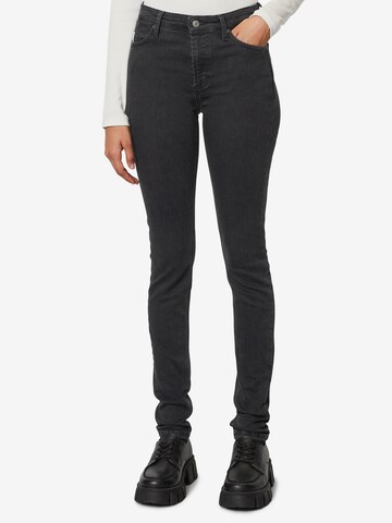 Marc O'Polo DENIM Skinny Jeans in Zwart: voorkant