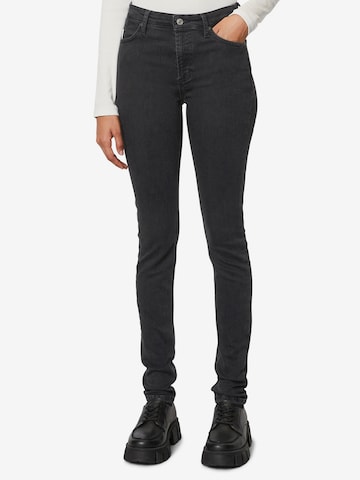 Marc O'Polo DENIM - Skinny Calças de ganga em preto: frente