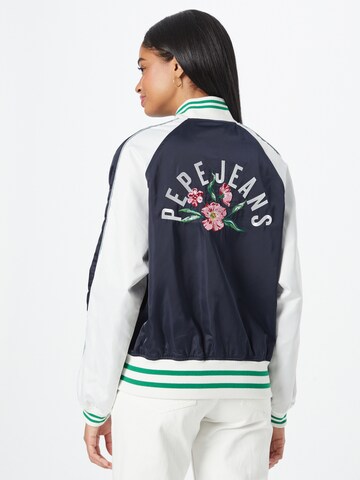 Pepe Jeans Between-Season Jacket 'ABIGAIL' in Blue