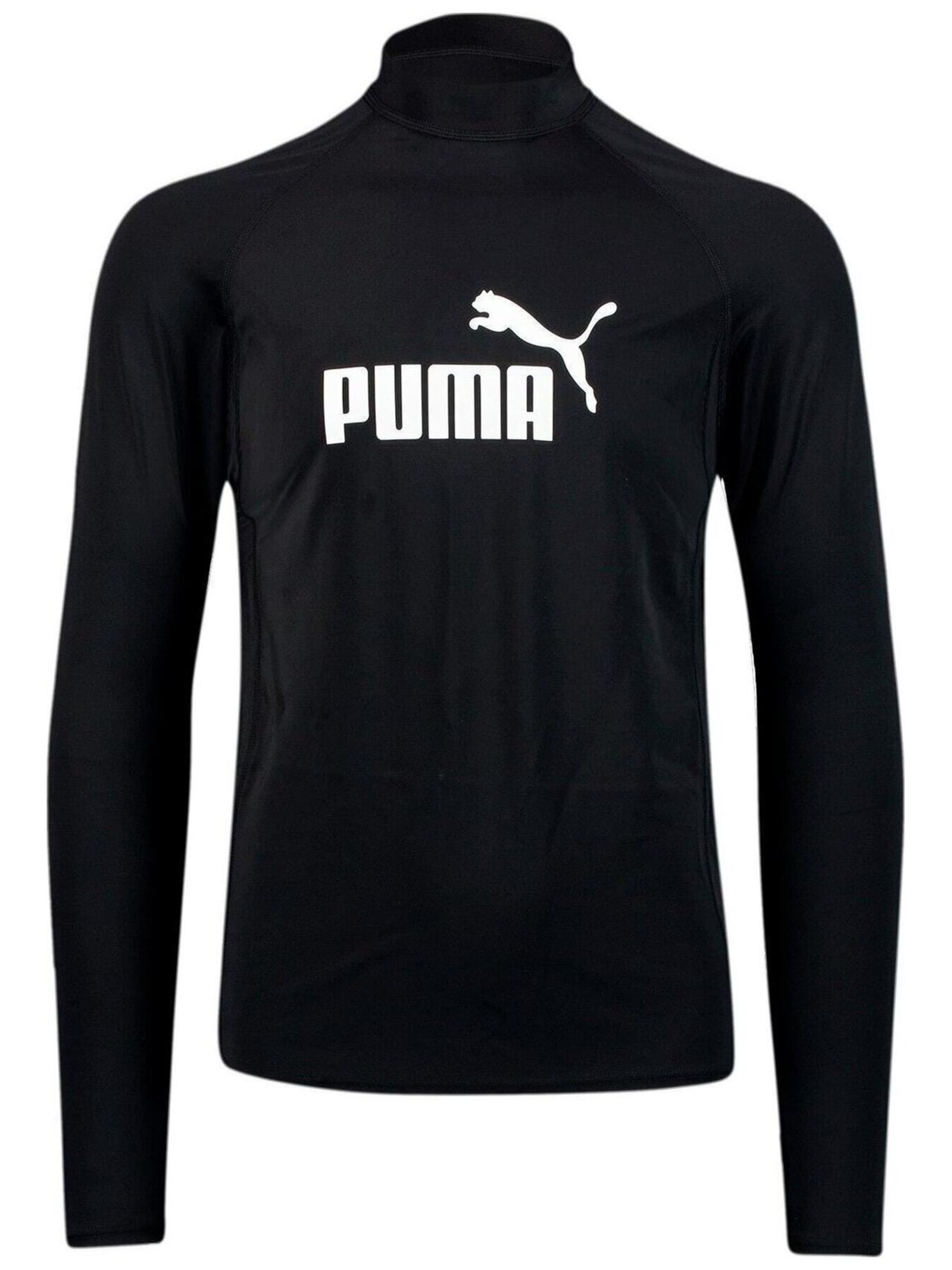 PUMA Shirt 'Puma Swim Men Long Sleeve Rash Guard 1p' in L in Black, Item view