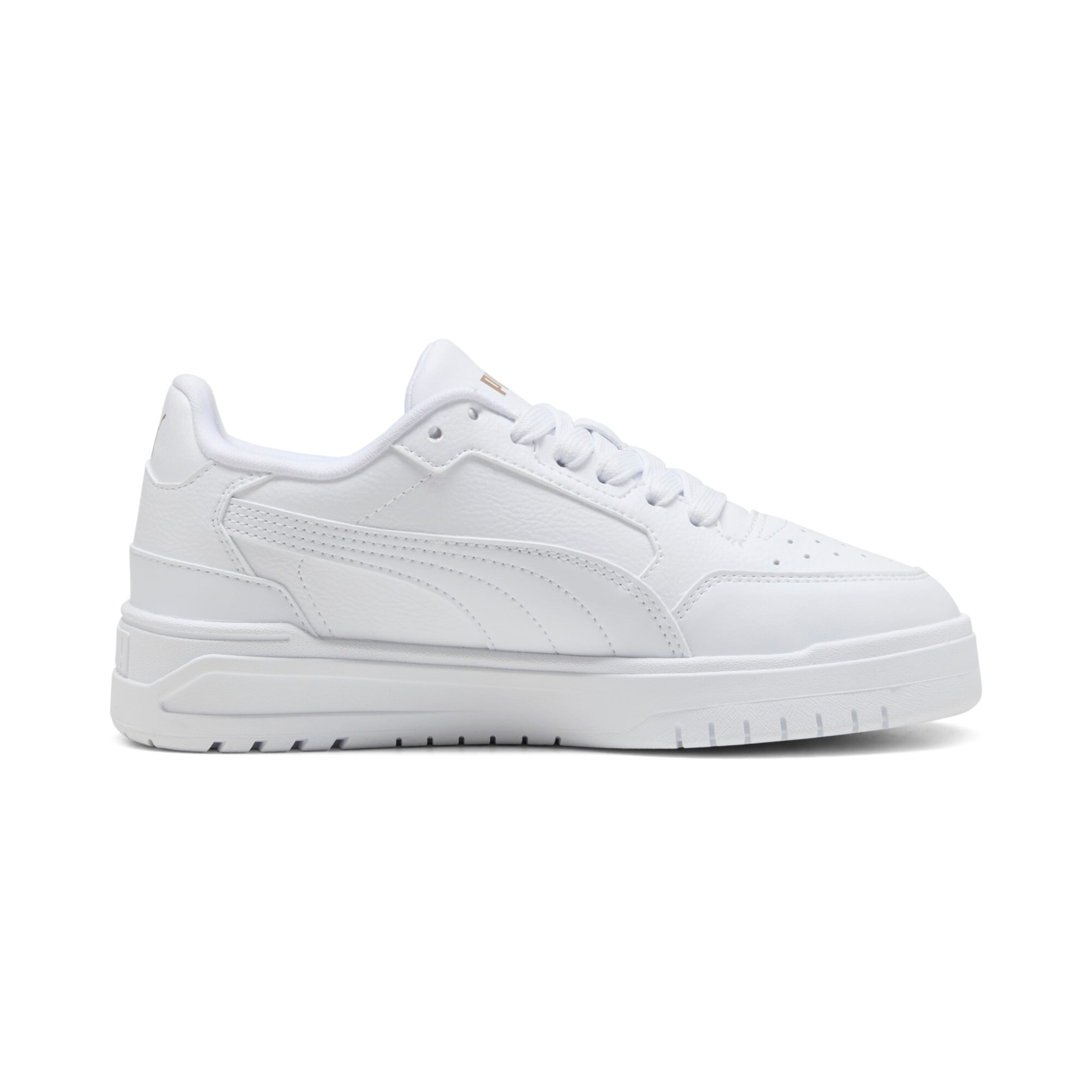 PUMA Platform trainers in White