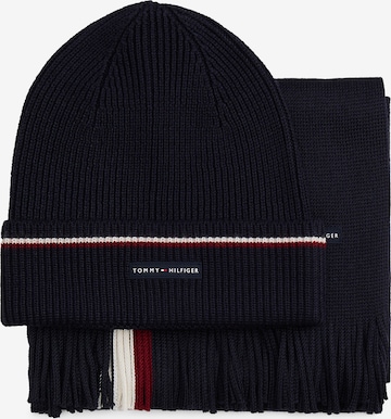 TOMMY HILFIGER Шапка в Синий: спереди