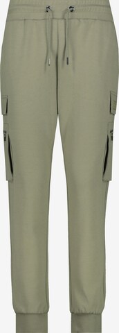 Tapered Pantaloni cargo di monari in verde: frontale