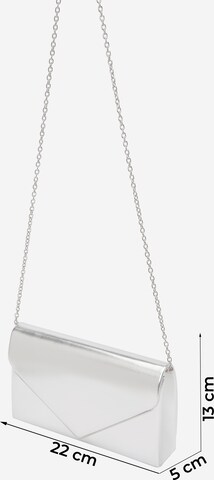 CALL IT SPRING Clutch 'QWEENBEE' in Silber